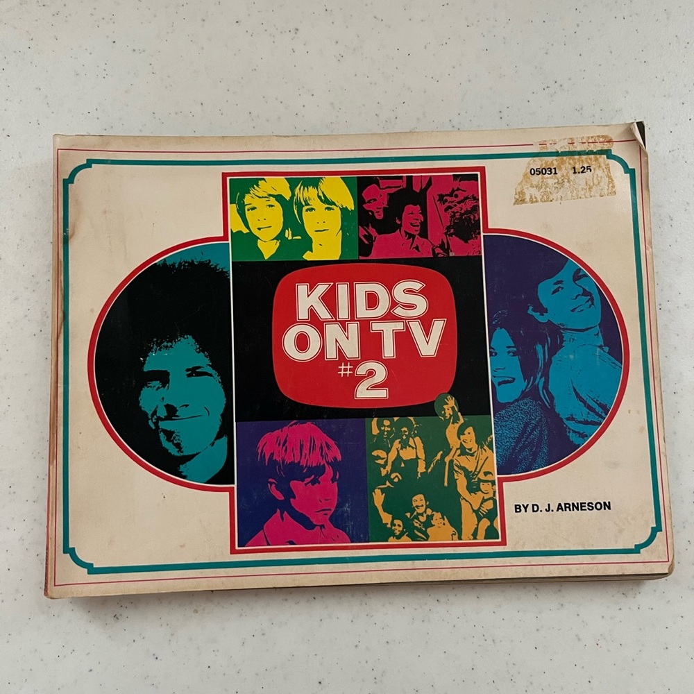 Vintage Book - Kids on TV #2 by D.J. Arneson